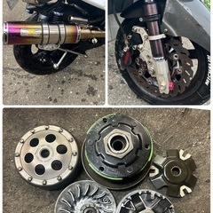 軽整備済み‼️  シグナスx 2型　台湾　カスタム多　配送可能　現車確認の画像