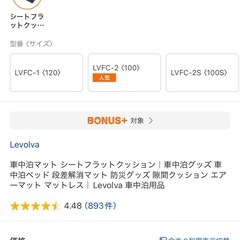NBOX用シートフラットクッション【未使用品】の画像