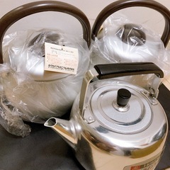 ケトル　2リットル２つ1.5リットル1つの画像