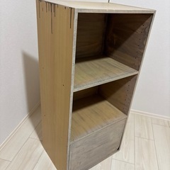 【値下げしました!!】3段カラーボックスの画像