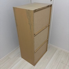 【値下げしました!!】3段カラーボックスの画像