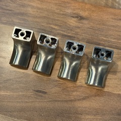 ビンテージ　KAWAJUN ドア　取っ手　つまみ　2セットの画像