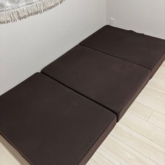 【寝心地良好😴】折りたたみマットレスの画像