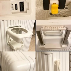 1回使用 機内持ち込みサイズ　スーツケース　キャリーケース 多機能 フレームタイプ フロントオープン の画像