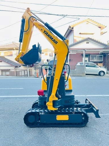 ヤンマーB08scoppy■ミニユンボ■点検整備済■即使用可■新品ゴムキャタ■0.8トン■373時間■軽油■動作確認済み■下取り可■売り切れ希望