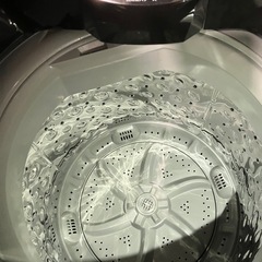 全自動洗濯機 ニトリ NTR60 BKN(注意事項アリ)の画像