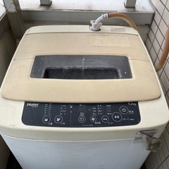 【洗濯機】Haier（ハイアール）
の画像