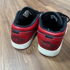 NIKE AIR JORDAN 1 Low(Red&Black)　27.5cmの画像