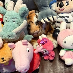 キャラクター　動物　ぬいぐるみ　まとめての画像