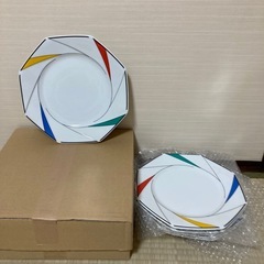 大きめの八角西洋皿の画像