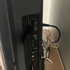シャープ　液晶テレビ　50インチ　電源ボタン破損　LC-52DX の画像