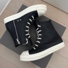 Rick Owens SNEAKERS リックオウエンス スニーカーズ RU01E5890 911 BLACK/MILKの画像