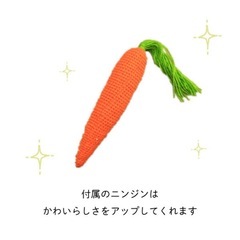ニューボーンフォト うさぎ にんじん 3点セット 新生児 寝相アート おくるみの画像