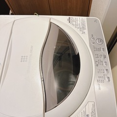 東芝 洗濯機　AW-5G6（W）5.0kg 100Lの画像