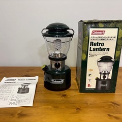 Coleman コールマン キャンプセット プラ食器 ガスランタン 電池式ランタンの画像