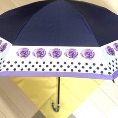 【新品未使用】非売品　たかの友梨　折りたたみ傘　日傘　晴雨兼用の画像