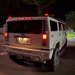 HUMMER ハマーH2 白 車検27年9月 丸々2年付‼️ 98000キロ！低走行！まだまだ走ります︎︎👍🏻︎︎の画像