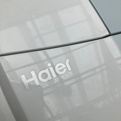 洗濯機　きれいめ　Haier JW-K50K 取説付きの画像