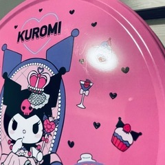 【空き缶】クロミ　ショコラクッキー　 キャラクター缶 75g 25×3.8cmの画像