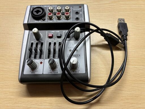 Behringer XENYX 302USB とmarants MPM-1000 BEHRINGER XENYX 302