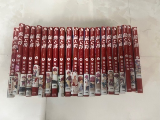 全巻セット 龍と虎 高橋和希 【美品】龍と苺　全巻セット22巻