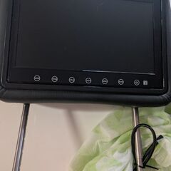 車　後部座席用モニターの画像