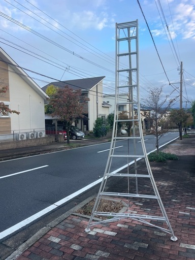 アルミ園芸脚立12尺