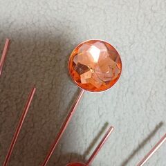 フランフラン　人気　掛け時計　ピンクゴールドの画像