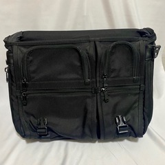 TUMI Alpha 26193DH メッセンジャー 多収納 ブラックの画像