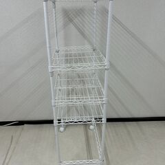 アイリスオーヤマ スチールラック 幅55cm 4段 カラーメタルラック CMM-55124 ホワイトの画像