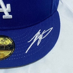 【未使用品】LAドジャース 59FIFTY 7 5/8 サイン入りの画像