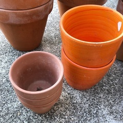 植木鉢　23個　小さめ　まとめ売りの画像