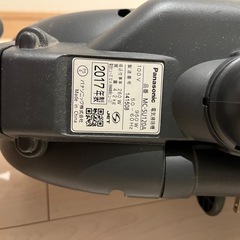 パナソニック コード式クリーナー　の画像