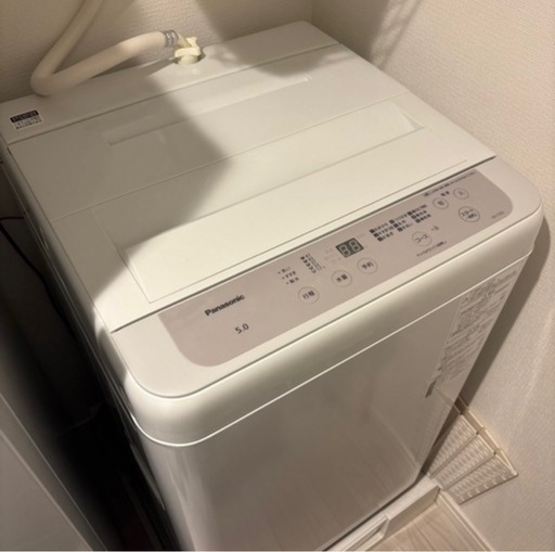 【お譲り先決定】2024年製 洗濯機（5kg Panasonic）約1年の短期使用！