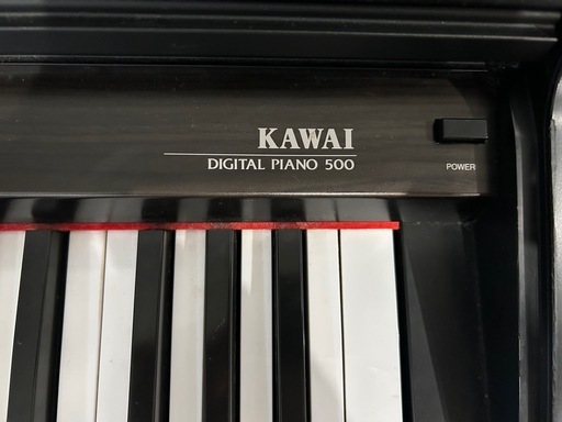 価格交渉可！【早い者勝ち、ピアノ初心者OK】電子ピアノKAWAI DIGITAL PIANO 500 椅子・ペダル付き！即引き渡しOK