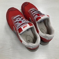 【 New Balance 】☆ ニューバランス ☆  スニーカー 👟 RED/レッド/赤 ，の画像