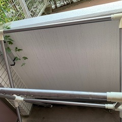 引き取り限定無料★折りたたみ式スチール物干しラックの画像