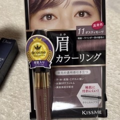 ③【新品未開封】眉マスカラとディオールファンデサンプルの画像