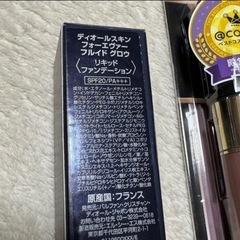 ③【新品未開封】眉マスカラとディオールファンデサンプルの画像