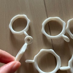 カーテンレールフックの画像