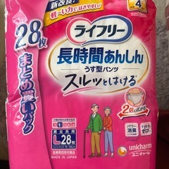 ライフリー　うす型軽快ぱんつパンツの画像