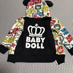 ベビードール　キッズパーカー
の画像
