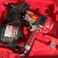 MAX エア釘打機 ケース付きの画像