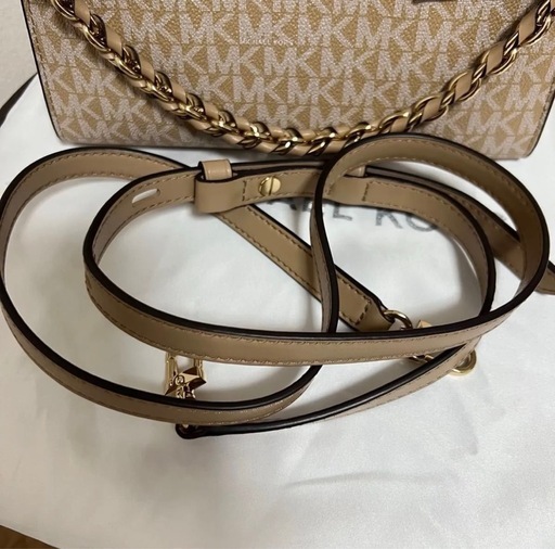 MICHAEL KORS マイケルコース ショルダー ミニバッグ キャラメル
