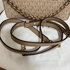 MICHAEL KORS マイケルコース ショルダー ミニバッグ キャラメルの画像