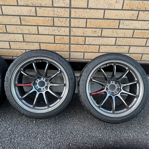 ワーク ZR10 18インチ 9.5j 114.3　4本