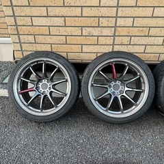 ワーク ZR10 18インチ 9.5j 114.3　4本の画像