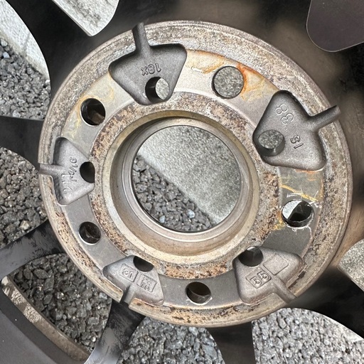 ワーク ZR10 18インチ 9.5j 114.3 タイヤ付き