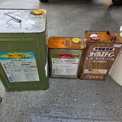 外壁塗装とか、防水塗装その他の材料全部で5,000円 全部持っていってください。の画像
