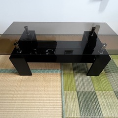 美品ガラステーブルサイズの画像